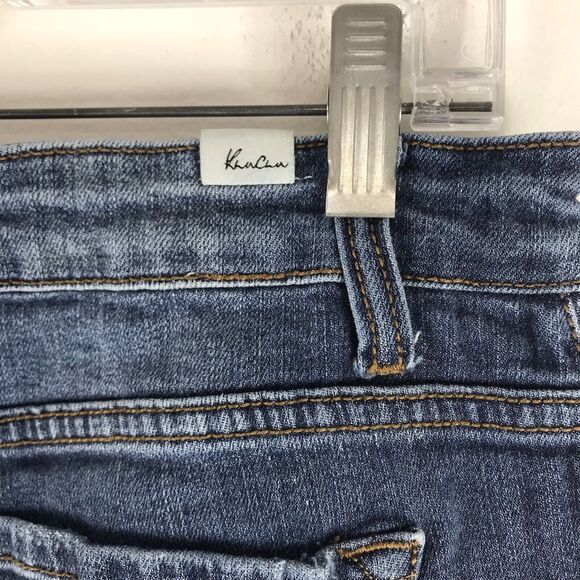 KanCan‎ Jeans Estilo Style MT1026 Distressed Skinny Womens Size 28 Mid Rise Blue - Picture 10 of 12